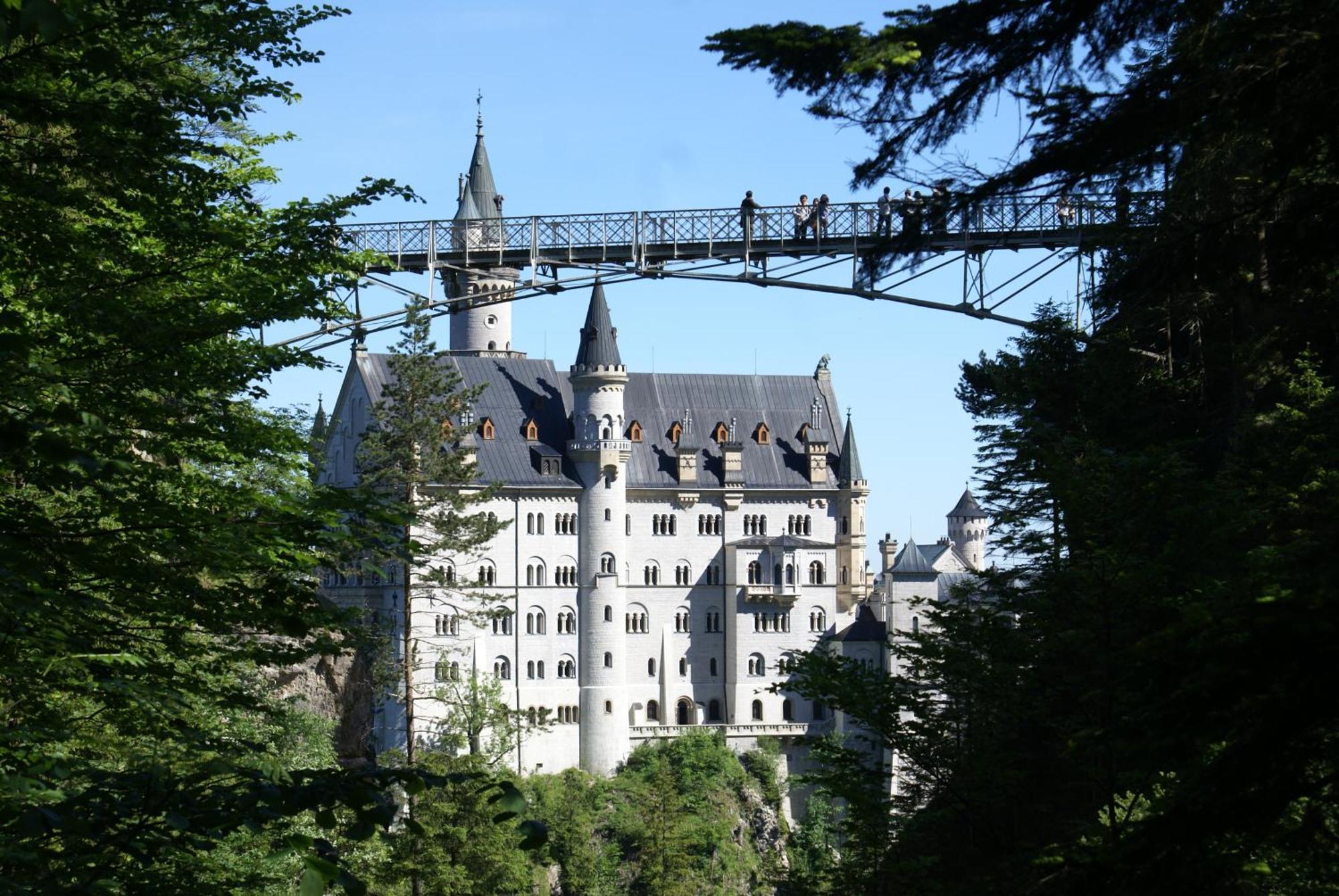 Ferienwohnung Landhaus Helga Unterm Schloss Швангау Экстерьер фото
